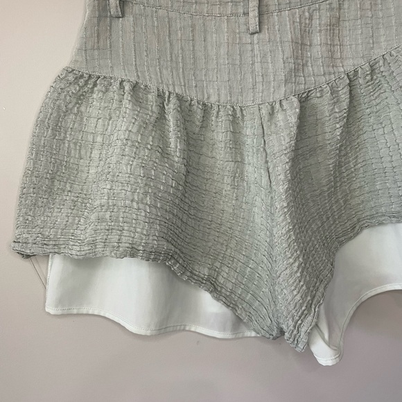 DUtCH texture layered high waist shorts - Picture 9 of 13